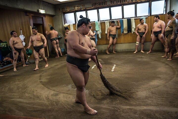 Tokyo Sumo Morning Practice Tour at Stable — photo 14