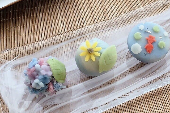 Making Japanese desserts Nerikiri & drinking matcha in Tokyo — photo 16