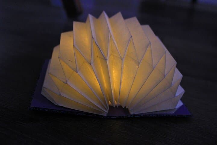 Mini Origami Lamp and Mizuhiki knot Belt Workshop in Ueno — photo 1