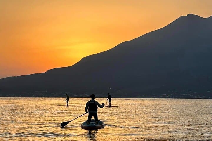Kagoshima Volcano Sunrise SUP Activity Inc. Breakfast & Transport — photo 4