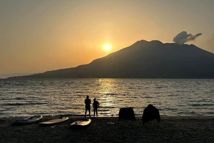 Kagoshima Volcano Sunrise SUP Activity Inc. Breakfast & Transport — photo 2