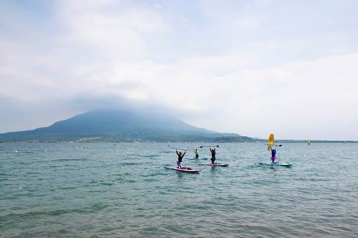 Kagoshima Volcano SUP Yoga Activity Inc. Lunch & Transport — photo 6