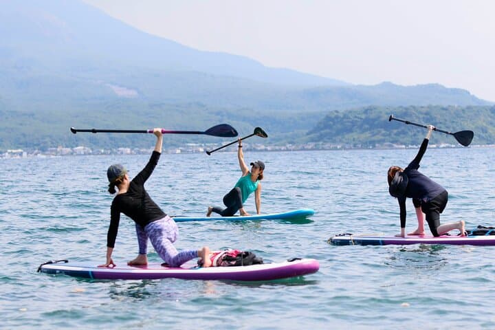 Kagoshima Volcano SUP Yoga Activity Inc. Lunch & Transport — photo 15
