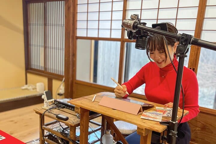 Calligraphy & Digital Art Workshop in Kyoto — photo 13