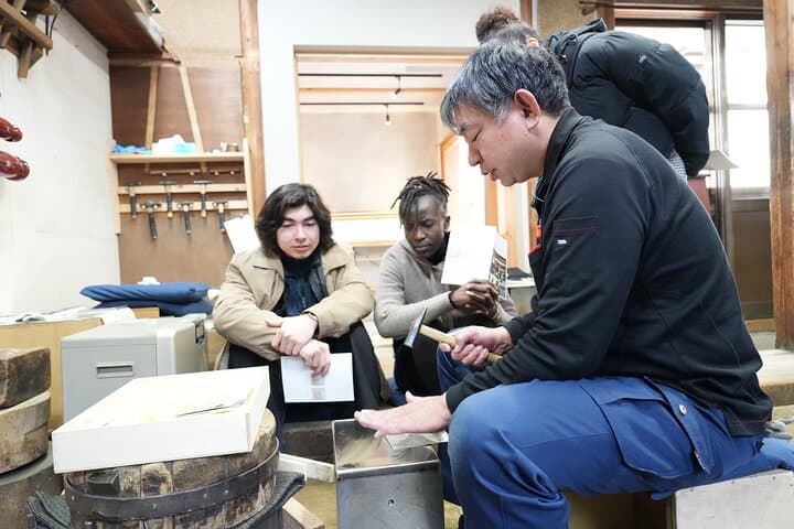 Tin Plate Making Experience in Toyama — photo 7