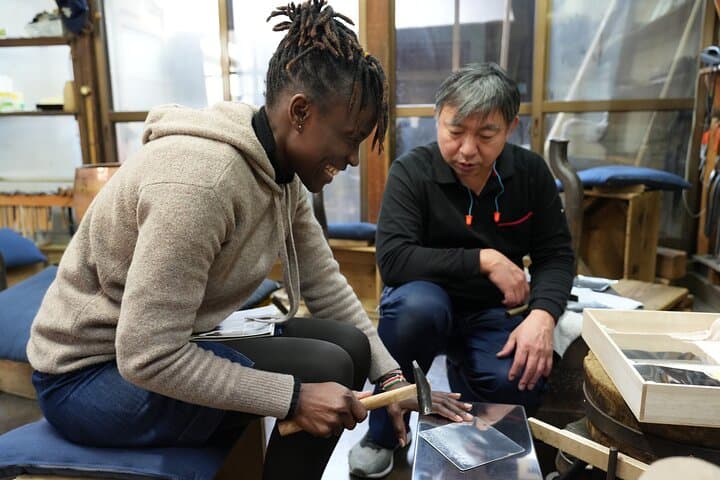 Tin Plate Making Experience in Toyama — photo 5