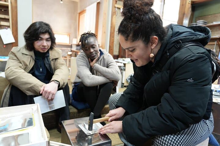 Tin Plate Making Experience in Toyama — photo 6