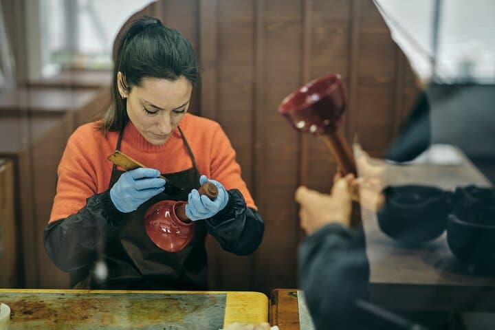 Private Echizen Lacquer Painting Experience and Cycling Tour — photo 6