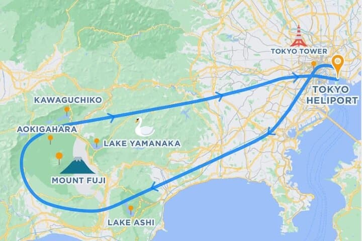 Mt. Fuji & Hakone Full Circle Helicopter Tour (120Mins-5pax) — photo 3