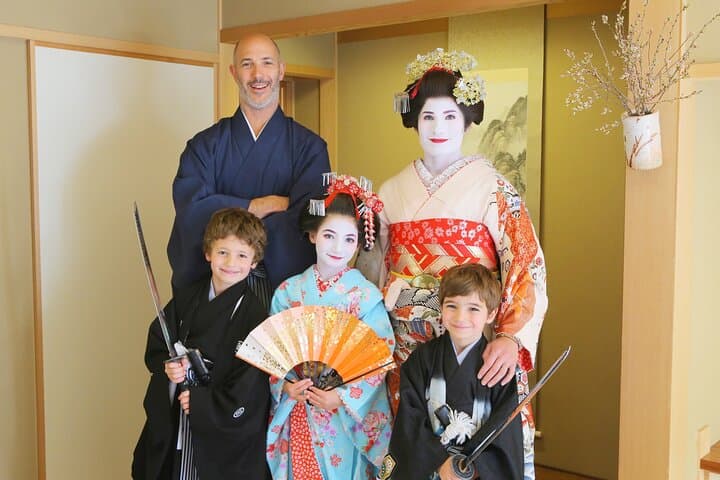 Kyoto Kiyomizudera Temple Family Plan Maiko and Samurai — photo 4