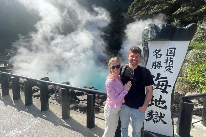 Hot Spring Beppu Onsen with Blue Hell cozy Tour by Car and walk — photo 17