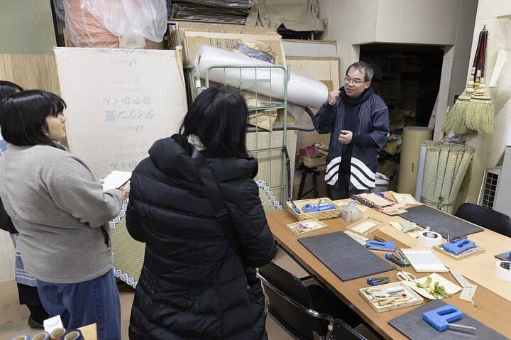 Observation of Tatami Craftsmanship and Make Your Own Mini Tatami — photo 3