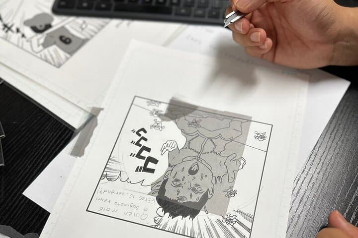 Tokyo Manga Drawing Workshop Guided by Active Pro Manga Artist — photo 6
