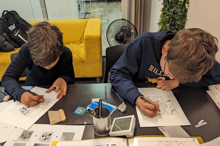 Anime Manga Spot Tour and Manga Drawing Class in Shibuya — photo 3