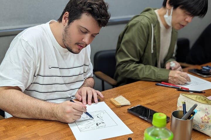 Anime Manga Spot Tour and Manga Drawing Class in Shibuya — photo 7