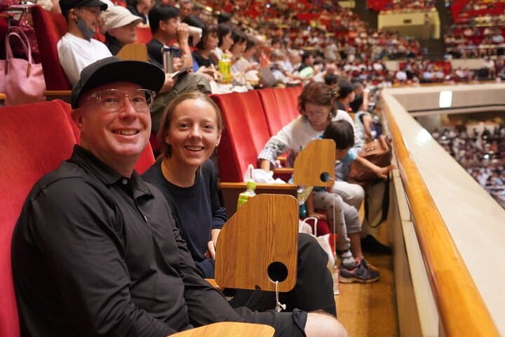 Seat B Ticket Tokyo Sumo Wrestling Tournament in Ryogoku — photo 9