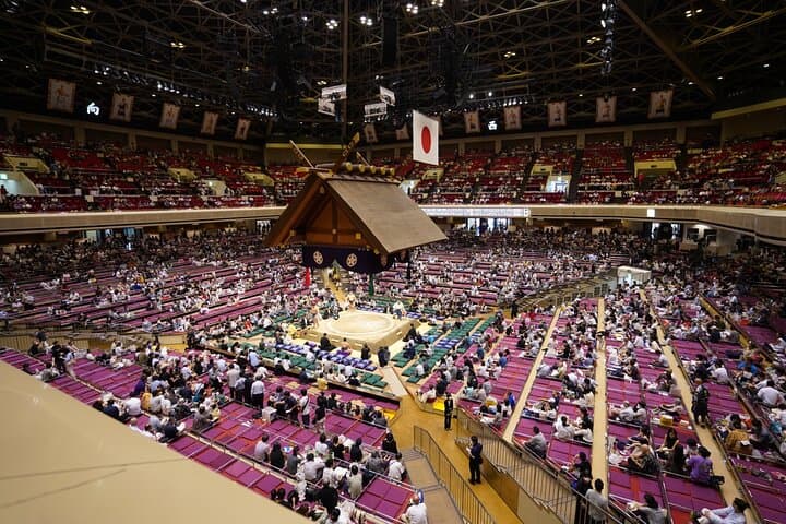 Seat B Ticket Tokyo Sumo Wrestling Tournament in Ryogoku — photo 11
