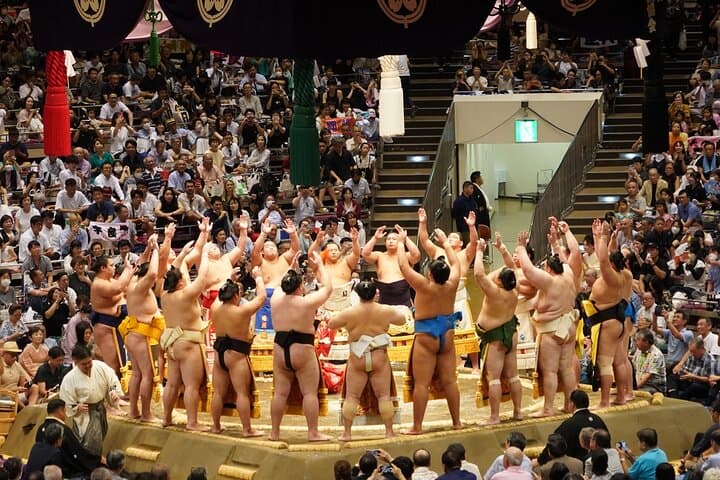 Seat B Ticket Tokyo Sumo Wrestling Tournament in Ryogoku — photo 20