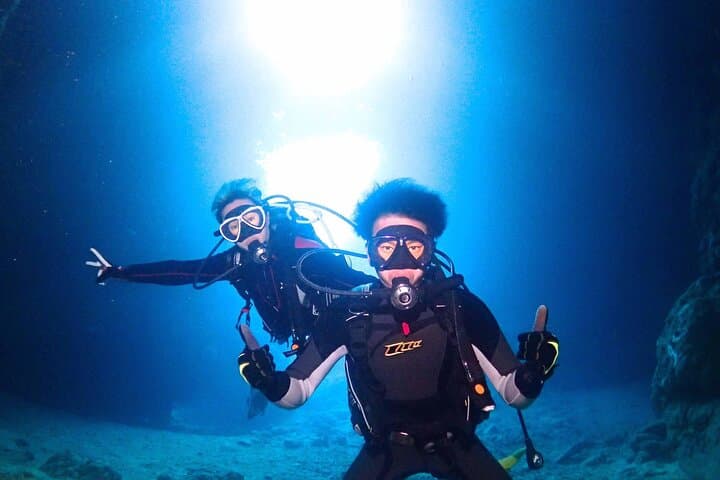 Blue Cave Boat Diving Experience Tour with Private Guide
