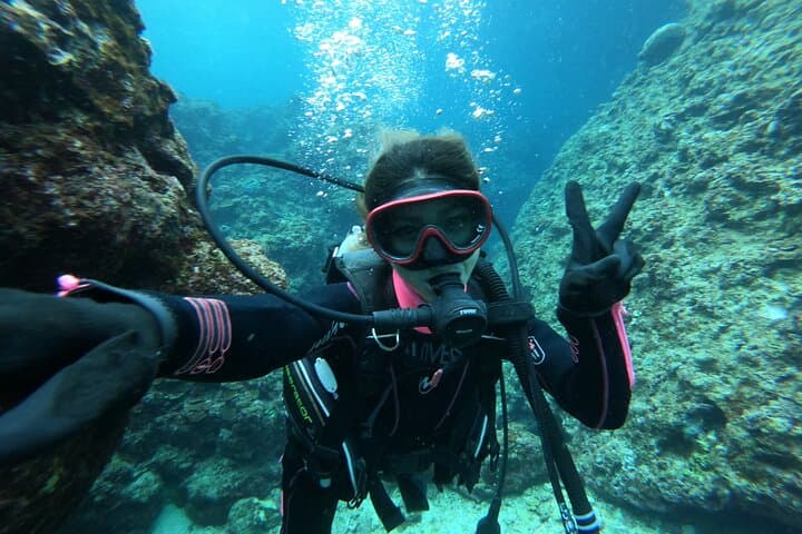 Blue Cave Boat Diving Experience Tour with Private Guide — photo 7