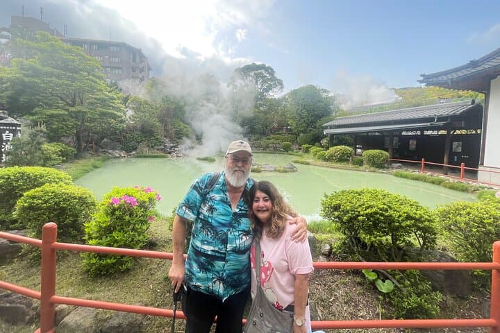 Hot Spring Beppu Onsen with Blue Hell cozy Tour by Car and walk — photo 16
