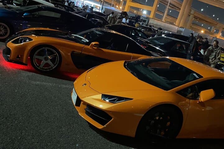 Daikoku PA JDM Car Scene Private Tour in a Lamborghini — photo 3
