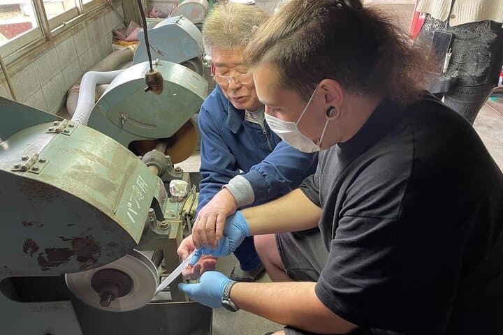 Gifu Samurai Sword Town;Japanese Damascus Knife Making Experience — photo 14