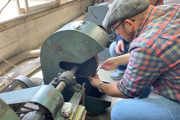 Gifu Samurai Sword Town;Japanese Damascus Knife Making Experience — photo 20