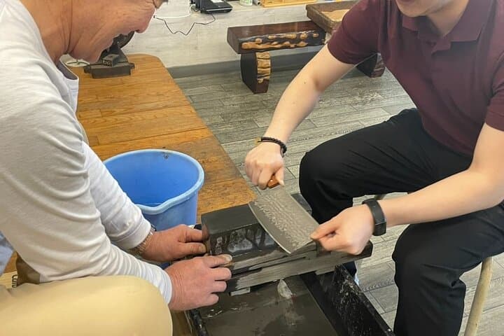 Gifu Samurai Sword Town;Japanese Damascus Knife Making Experience — photo 19
