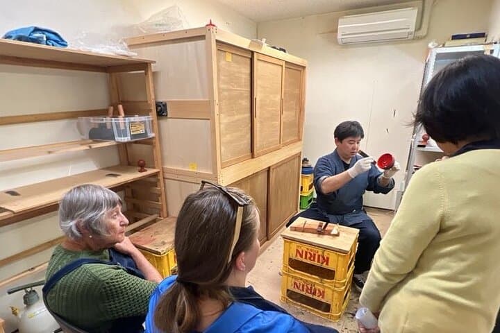 Hiroshima:Private lacquer workshop experience tour(gift included) — photo 15