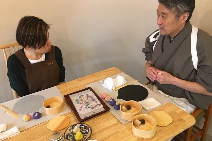 Ginza MANNENDO Wagashi Workshop with Master Yoshi — photo 10