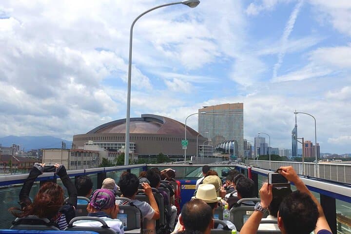Fukuoka Open Top Bus and Hakata Doll Painting Experience with Guide — photo 2