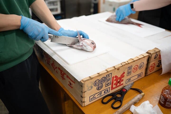 Fish Cutting workshop in Kyoto Japan — photo 19