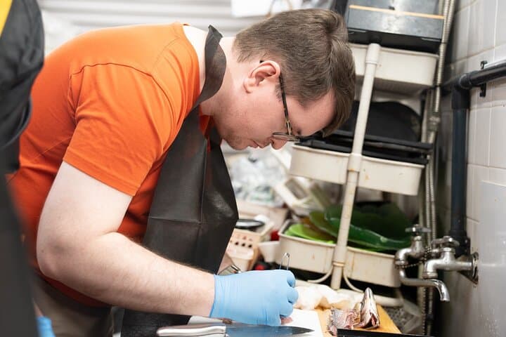 Fish Cutting workshop in Kyoto Japan — photo 11