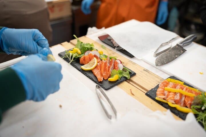 Fish Cutting workshop in Kyoto Japan — photo 2
