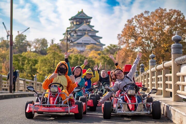 Osaka Go Karting Tour with Funny Costume — photo 2