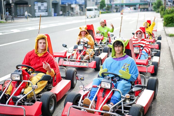 Osaka Go Karting Tour with Funny Costume — photo 4