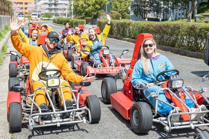 Osaka Go Karting Tour with Funny Costume — photo 3