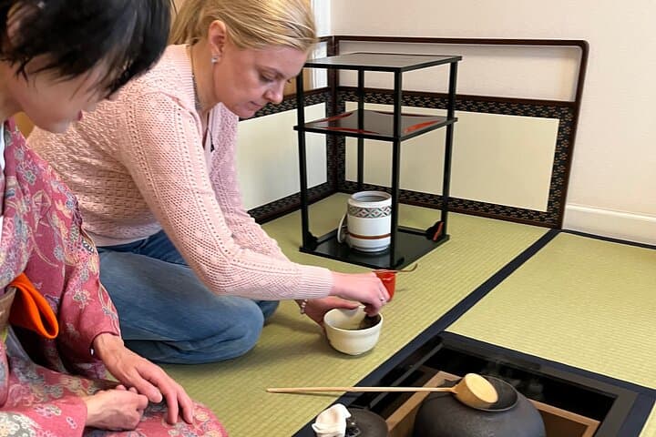 Japanese Sweets Making & Tea Ceremony in Yokohama, suburban Tokyo — photo 6