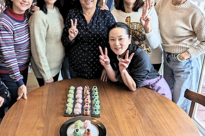 Wagashi traditional japanese sweets class — photo 17