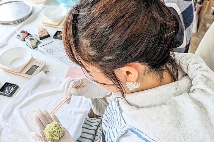 Wagashi traditional japanese sweets class — photo 15