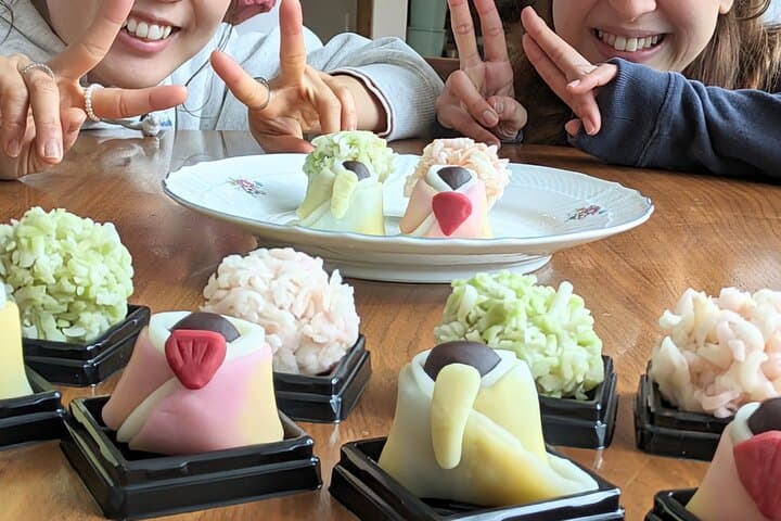 Wagashi traditional japanese sweets class — photo 16
