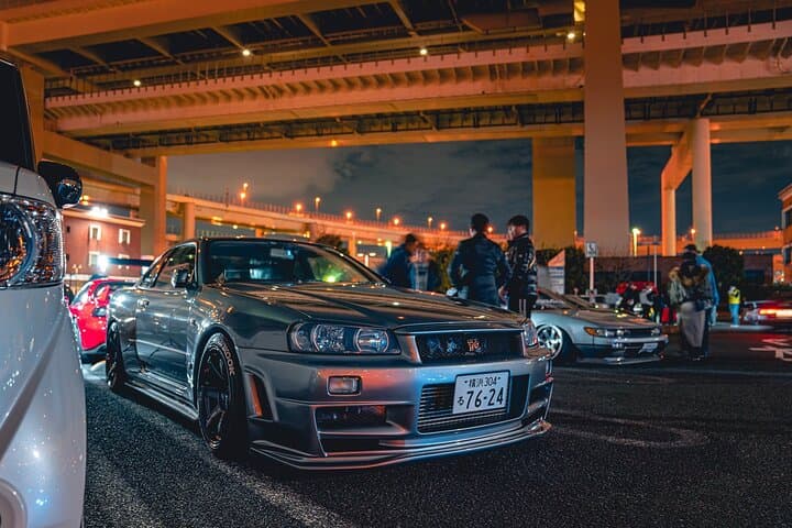 Daikoku Car meet & Tokyo Private JDM Night Tour in 700HP R34 GT-R — photo 1