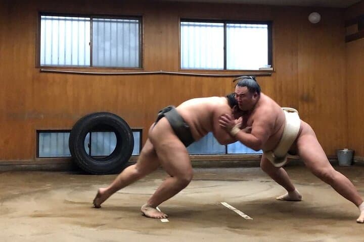 Tokyo Sumo Morning Practice Tour w/ Ring-Side Seat + Photo Shoot — photo 9