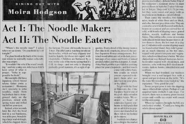 Soba Sushi Experience in Honmuraan New Yorkers loved Soba — photo 8