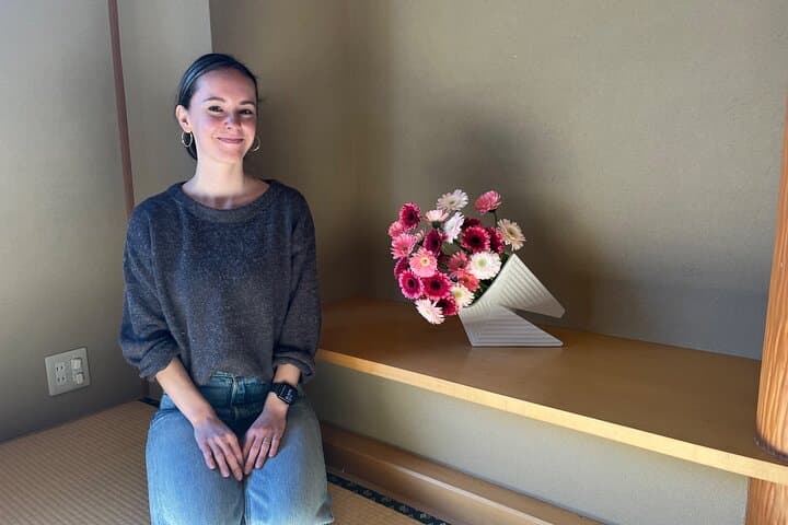 2 Hours Flower Arranging Ikebana Class Temple Tokyo Ota-ku — photo 7