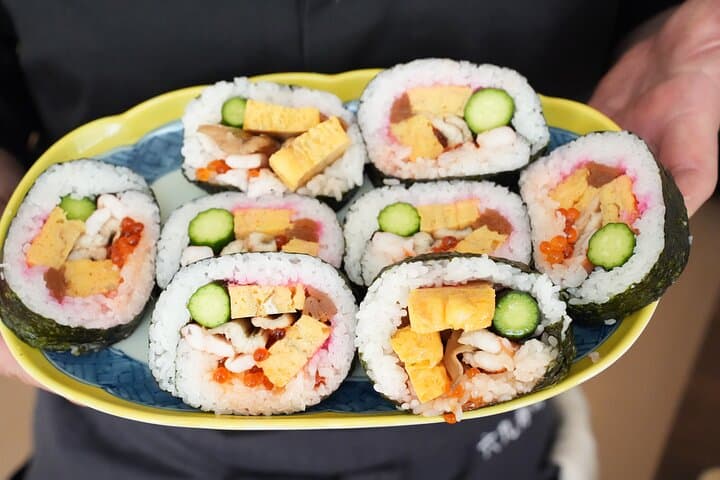 Small Group Sushi Roll & Omelette Lesson + Supermarket Tour — photo 2