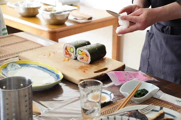 Small Group Sushi Roll & Omelette Lesson + Supermarket Tour — photo 4