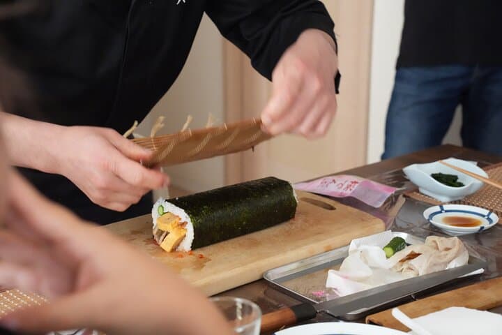Small Group Sushi Roll & Omelette Lesson + Supermarket Tour — photo 5