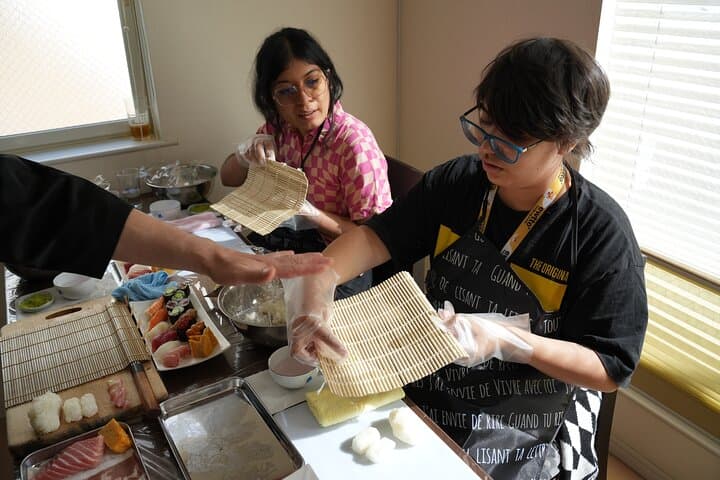 Small Group Sushi Roll & Omelette Lesson + Supermarket Tour — photo 8